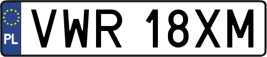VWR18XM