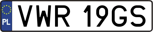 VWR19GS