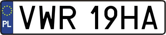 VWR19HA
