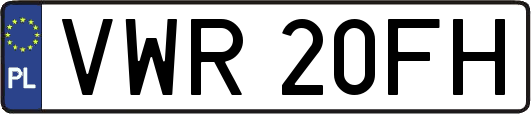 VWR20FH
