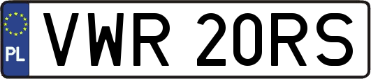 VWR20RS