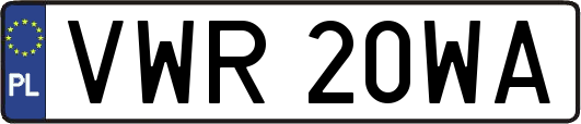 VWR20WA