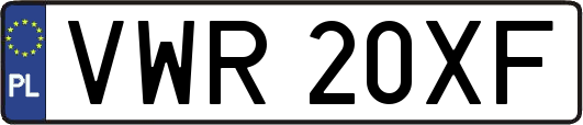 VWR20XF