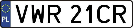 VWR21CR