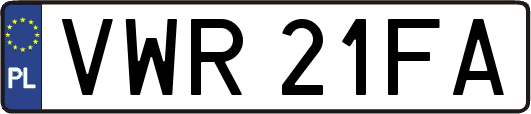 VWR21FA