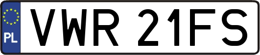 VWR21FS