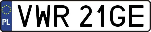 VWR21GE
