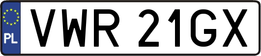 VWR21GX