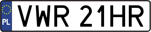VWR21HR