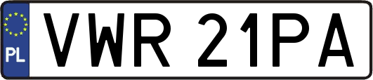 VWR21PA
