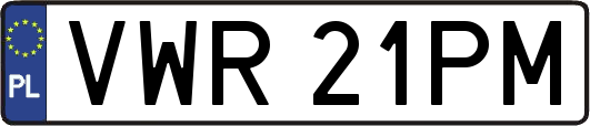 VWR21PM