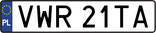 VWR21TA