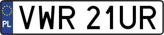 VWR21UR