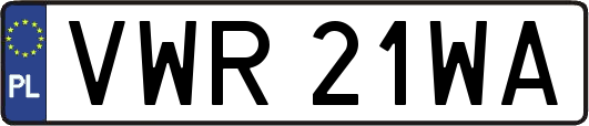 VWR21WA