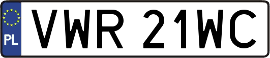 VWR21WC