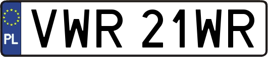 VWR21WR
