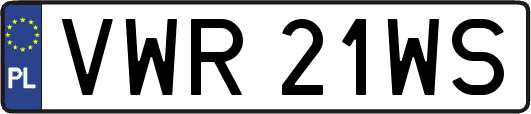 VWR21WS