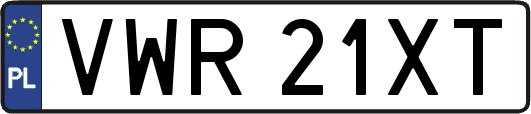 VWR21XT