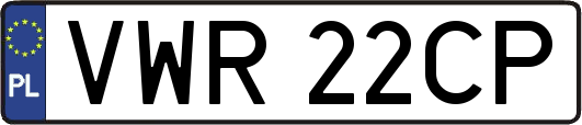 VWR22CP