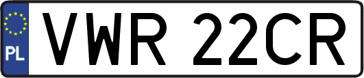 VWR22CR