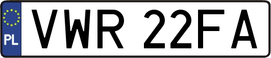 VWR22FA