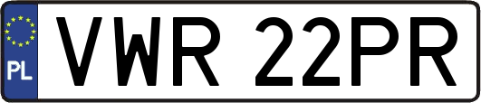 VWR22PR