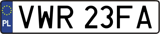 VWR23FA