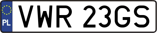 VWR23GS