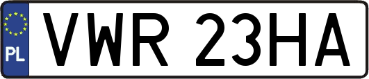 VWR23HA