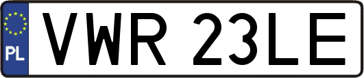 VWR23LE