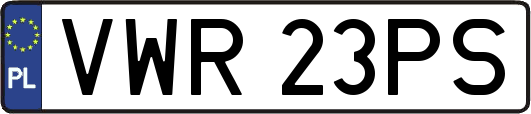VWR23PS