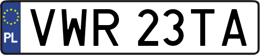 VWR23TA