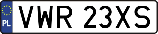 VWR23XS