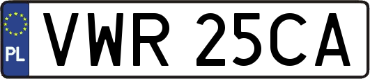 VWR25CA