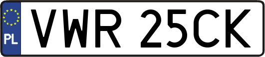 VWR25CK