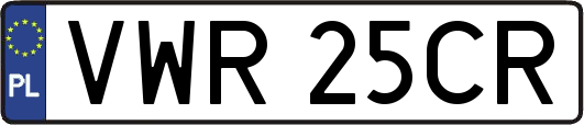 VWR25CR