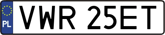 VWR25ET