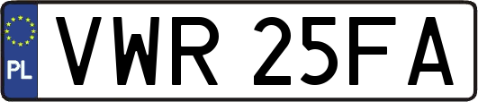 VWR25FA