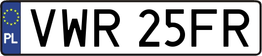 VWR25FR