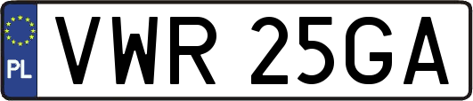 VWR25GA