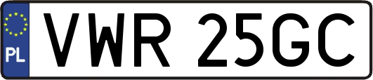 VWR25GC