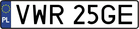 VWR25GE