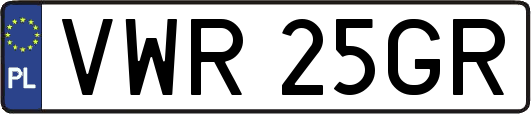 VWR25GR