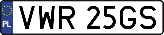 VWR25GS