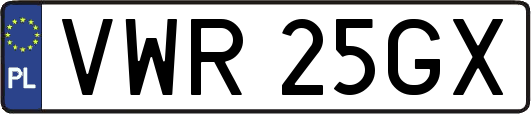 VWR25GX