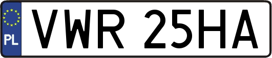 VWR25HA