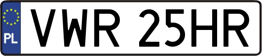VWR25HR