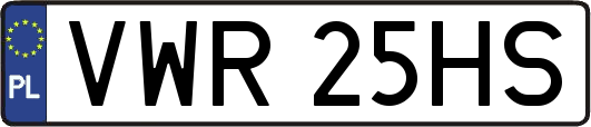 VWR25HS
