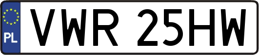 VWR25HW