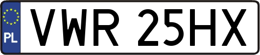 VWR25HX